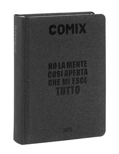 DIARIO 2024 2025 16 MESI COMIX STANDARD  CHARCOAL