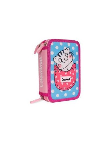ASTUCCIO 3 ZIP MEOW COLOURBOOK