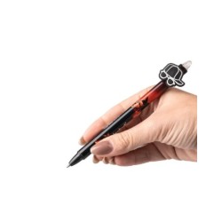 PENNA A SFERA GEOLIER CON TOPPER INCHIOSTRO BLU - LIVE ROSSO 2