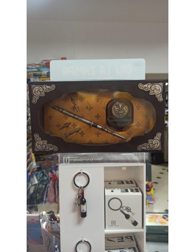 PENNA STILOGRAFICA FRANCESCO RUBINATI WRITHING SET PENHOLDER AND INK