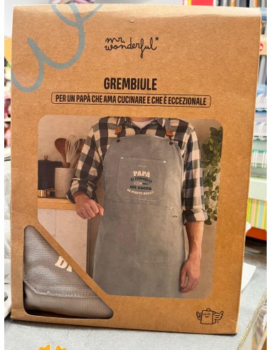 MR. WONDERFUL GREMBIULE PER UN PAPA' 