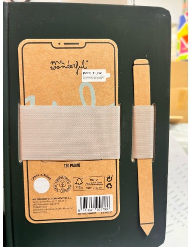 MR WONDERFUL DETTO E FATTO QUADERNO CON SUPP CELLULARE 