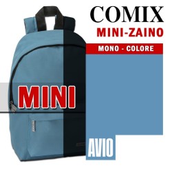 MINI ZAINO MONOCOLORE AVIO COMIX