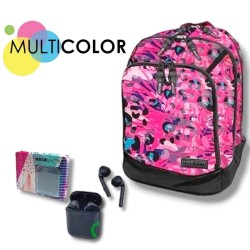 ZAINO DREAM TINTA UNITA FANTASY 3 SCOMPARTI 28 Lt CON...