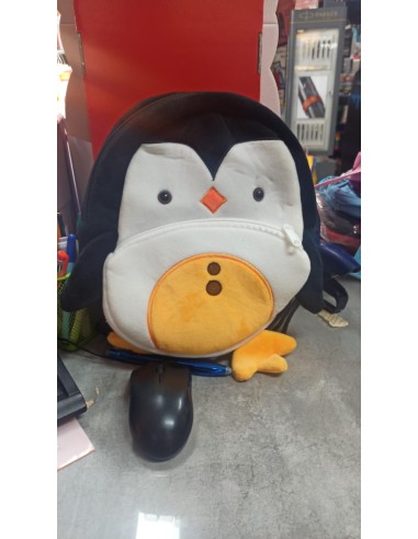 ZAINO PELUCHE PINGUINO CREA