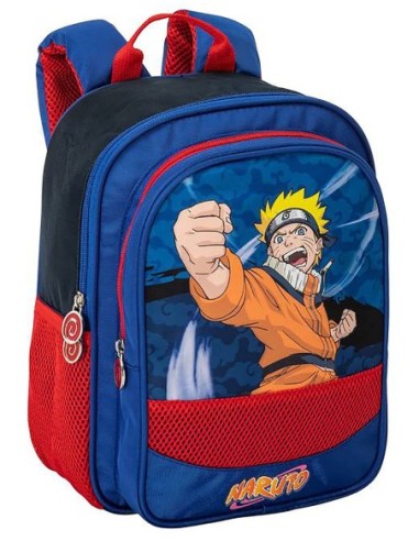 ZAINO BAMBINO NARUTOPER ASILO O TEMPO LIBERO 30cm, MULTICOLORE