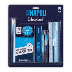 KIT STATIONERY SSC NAPOLI COLOURBOOK