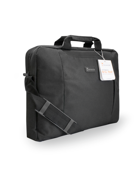 TECHMADE BORSA PER NOTEBOOK NYLON FINO A 15.6" NERO