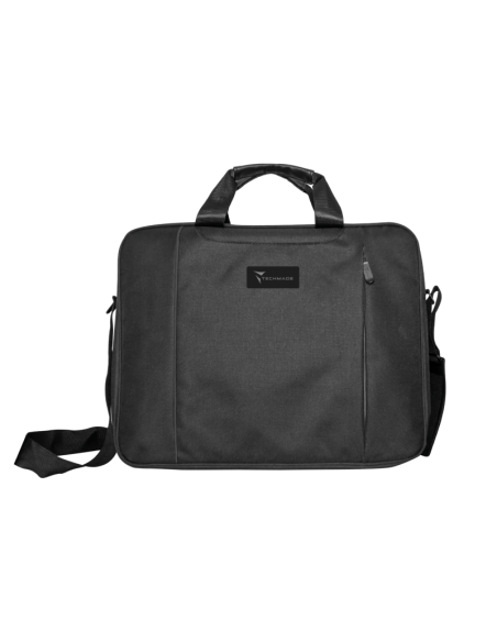 TECHMADE BORSA PER NOTEBOOK NYLON FINO A 15.6" NERO