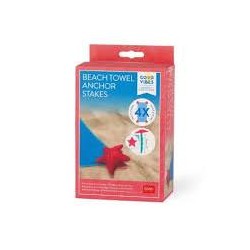 SET DI 4 PICCHETTI FERMA TELO MARE LEGAMI