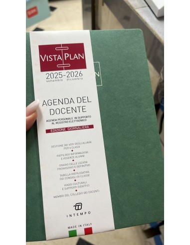 AGENDA DEL DOCENTE 2025-2026 VERDE ALBERO 