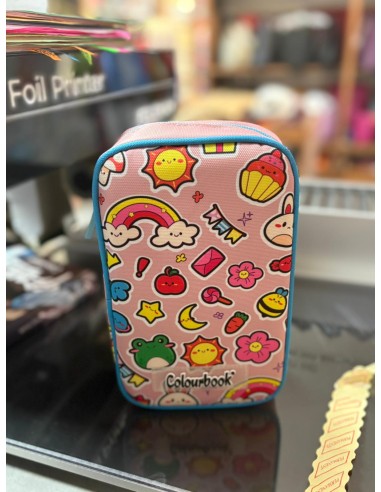 ASTUCCIO STICKERS CON ZIP COLOURBOOK 