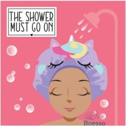 CUFFIA DA DOCCIA - THE SHOWERMUST GO ON - UNICORN