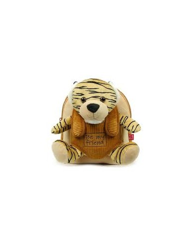 PERLETTI MINI ZAINO REVERSIBILE TIGRE